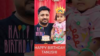 Happy birthday Tanushi Beta 111120242 year [upl. by Amberly]