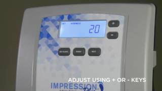 How to Program Water Softener Settings on Impression® Series [upl. by Fabriane410]