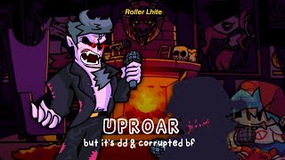 Friday Night Funkin Uproar  but its Daddy Dearest amp Corrupted BF Cover [upl. by Aekim]