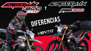 Crossmax 300 Rally y Crossmax 300Pro de Vento 2024 ¿Cúal conviene más [upl. by Hareema]