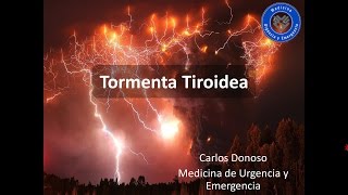 Tormenta Tiroidea MUE FOAMed MUE ChileEM [upl. by Emawk683]