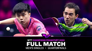 FULL MATCH  Lin YunJu vs Hugo Calderano  MS QF  WTTFrankfurt 2024 [upl. by Leontyne409]