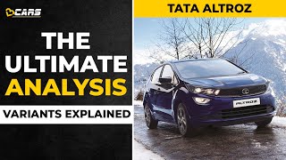 2022 Tata Altroz Petrol w Automatic Variants Explained  XE XE XM XT XZ XZ XZO Dark [upl. by Afnin]