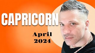 CAPRICORN April 2024  UnexpectedGOOD NEWS  Big Decisions amp Signs  Capricorn April Tarot Reading [upl. by Timmy]