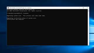 How To Run Sfc Scannow Command In Windows 10 Tutorial [upl. by Gautious301]