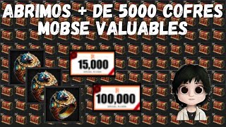 ABRIMOS  DE 5000 COFRES MOBSE VALUABLES  RAKION LATINO [upl. by Riba]