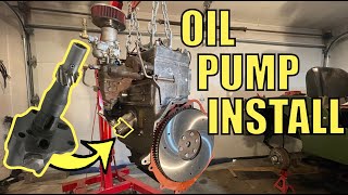 How to install Oil Pump with a 4134 Engine  19461971 Jeep amp Willys [upl. by Omura]