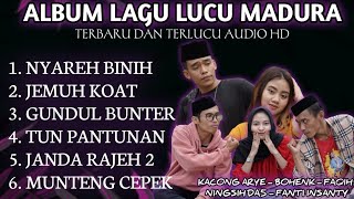 FULL ALBUM LAGU MADURA TERBARU DAN TERLUCUKACONG ARYE VS FAQIH VS BOHENK [upl. by Tterrab]