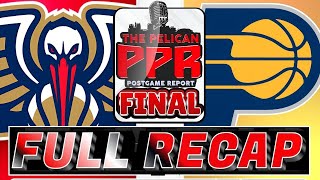 PPR Final Pelicans vs Pacers Full Recap [upl. by Dayiz]