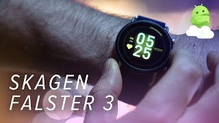 Skagen Falster 3 The BEST Android Wear OS watch for 2020 [upl. by Eimmelc]