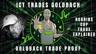 ICT Robbins Cup Trade Goldbach Levels [upl. by Lemra478]