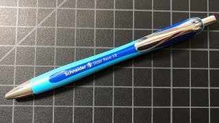 Schneider Slider Rave XB Ballpoint Pen Review [upl. by Gabi]