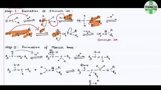 Mannich Reaction  Organic Chemistry  Named Reactions  GPAT NIPER B Pharmacy PCI NTA [upl. by Nyasuh]