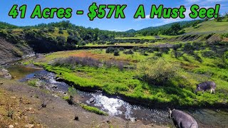 Acreage For Sale In California  Affordable Cheap Land Owner Carry 41 Acres Ono CA [upl. by Odinevneib332]