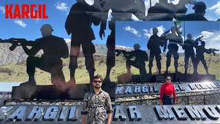 Kargil War Memorial  Kargil to Srinagar  Drass  Zojila Pass  LOC  Delhi to Ladakh [upl. by Ahsilav]