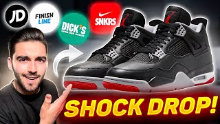 SNKRS SHOCK DROP COMING SOON Hit The Jordan 4 Bred Reimagined With This Method [upl. by Kcirded]