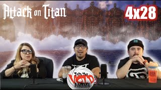 Attack on Titan S4E28 quotThe Dawn of Humanityquot Reaction and Discussion [upl. by Hukill]