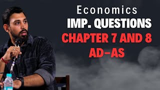 Important Questions  Aggregate demand  Aggregate supply  Ch 78  Class 12  Must Watch [upl. by Sirod637]