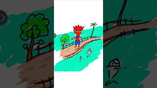 How to Drawing and Creat animation for Incredibox sprunki incrediboxsprunki incredibox sprunki [upl. by Nahtaneoj401]