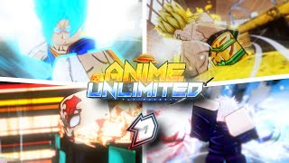 ANIME UNLIMITED ALL CHARACTERS SHOWCASE [upl. by Verney]