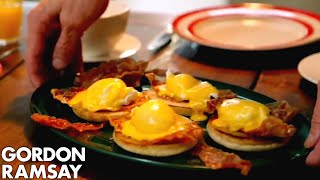 How To Cook Eggs Benedict  Gordon Ramsay [upl. by Kcirrek132]