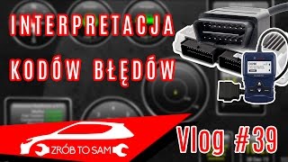 OBD2 Cz2 interpretacja kodów błędów Vlog39 [upl. by Felt122]