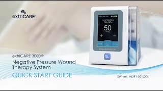 extriCARE® 3000 Pump Quick Start Guide [upl. by Otero944]