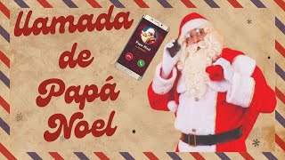 📱🎅LLAMADA de PAPA NOEL 🎁🎁 SANTA CLAUS [upl. by Atsillak]