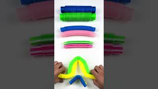 Very happy super relaxing Pops tube satisfying asmrsounds satisfyingvideo relaxing creative fun [upl. by Ygief239]