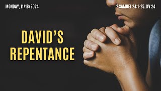 DAVID’S REPENTANCE  Daily Bread  111824 [upl. by Esirahs]