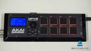 Akai MPX8 Обзор от DJSTORERU [upl. by Luar357]