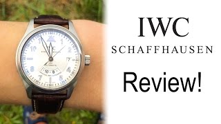 IWC Spitfire Review  classic pilots watch [upl. by Eugaet]