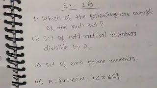 Sets  Ex 1BQ no 1 to 6 RS Aggarwal Class 11thMaths Solution Rsaggarwalclass11setsmathsclass11 [upl. by Ellebanna]