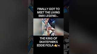 BUCKET LIST CHECKED OFF ✔️ EDDIE FIOLA … THE KING 👑 OF THE SKATEPARKS [upl. by Kobylak]