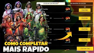 COMO COMPLETAR MAIS RÃPIDO O EVENTO DA INCUBADORA GRÃTIS NO FREE FIRE [upl. by Arihat]