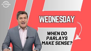 Betting breakdown of when parlays make sense in sports betting [upl. by Emlen]