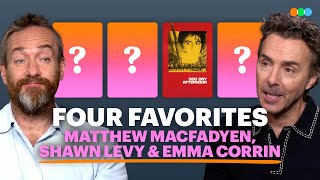 Four Favorites with Matthew Macfadyen Shawn Levy and Emma Corrin Deadpool amp Wolverine [upl. by Florence]