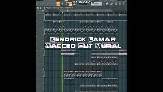 Kendrick Lamar Wacced Out Mural Tutorial FL Studio AMAPIANO GNX Album [upl. by Collar554]