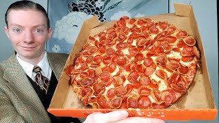 Little Caesars NEW Old World Fanceroni Pizza Review [upl. by Virge]