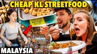 Insane STREET FOOD in MALAYSIA under 1 Night Market in Kuala Lumpur SHOCKED US [upl. by Hubie]