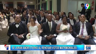 Celebran su Decimonovena edición de la Boda Colectiva con 78 matrimonios  Emisión Estelar SIN [upl. by Yliak]