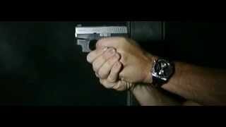 Kahr p380 concealed carry pistol high speed bullet time footage [upl. by Aninaig858]