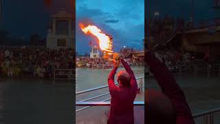 Haridwar Ganga Aarti 🙏❤️आरती [upl. by Annirak]