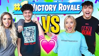 FaZe Jarvis amp NEW Girlfriend Vs FaZe Kay amp Girlfriend Fortnite Duos 1v1 [upl. by Arateehc]