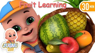 हाँ हाँ फल गीत Yes Yes Fruits Song Hindi Rhymes For Children  Fruit Rhymes in Hindi  Jugnu kids [upl. by Allesig740]