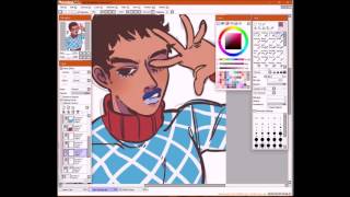 Guido Mista SAI Speedpaint [upl. by Maice443]