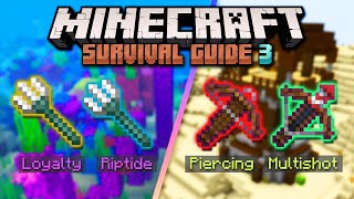 Are Tridents amp Crossbows Good ▫ Minecraft Survival Guide S3 ▫ Tutorial Lets Play Ep43 [upl. by Leventhal]