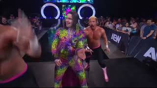 Dalton Castle with The Outrunners Entrance AEW Collision July132024 [upl. by Jarnagin561]