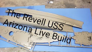 Starting the Revell USS Arizona in 1426 [upl. by Nahsrad]