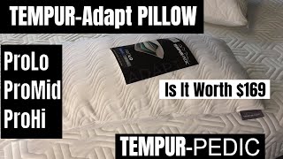 2018 TEMPURAdapt PRO Pillow by TEMPURPEDIC  Unboxing Review [upl. by Barbur]